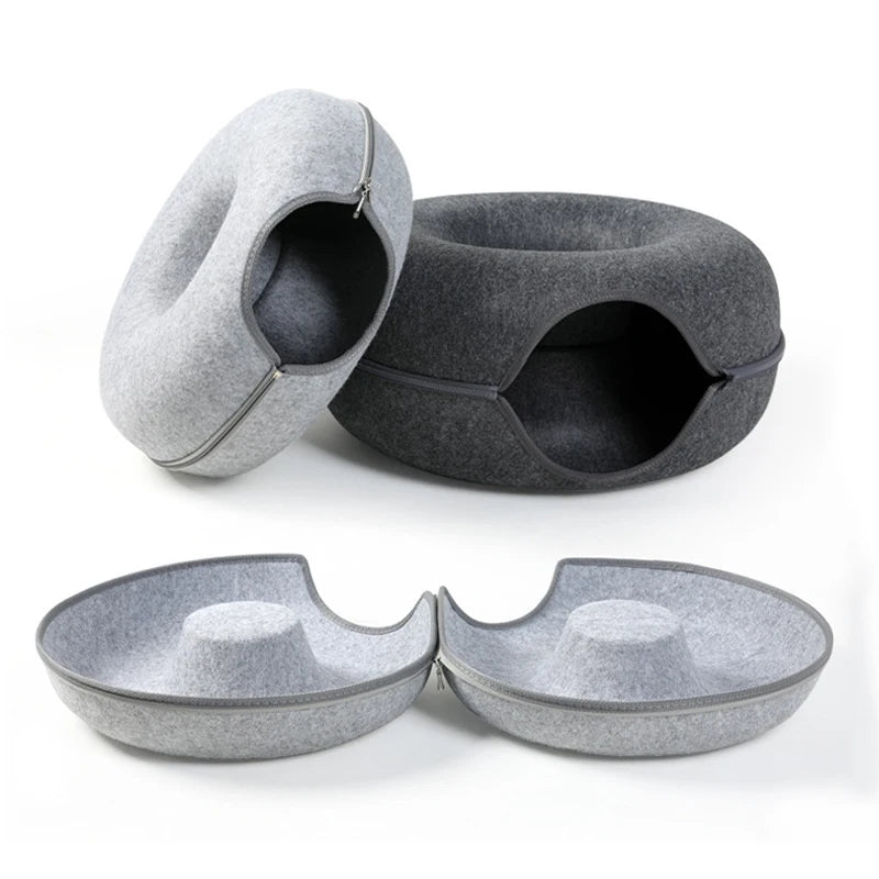 NunaPets® Cat Tunnel Bed