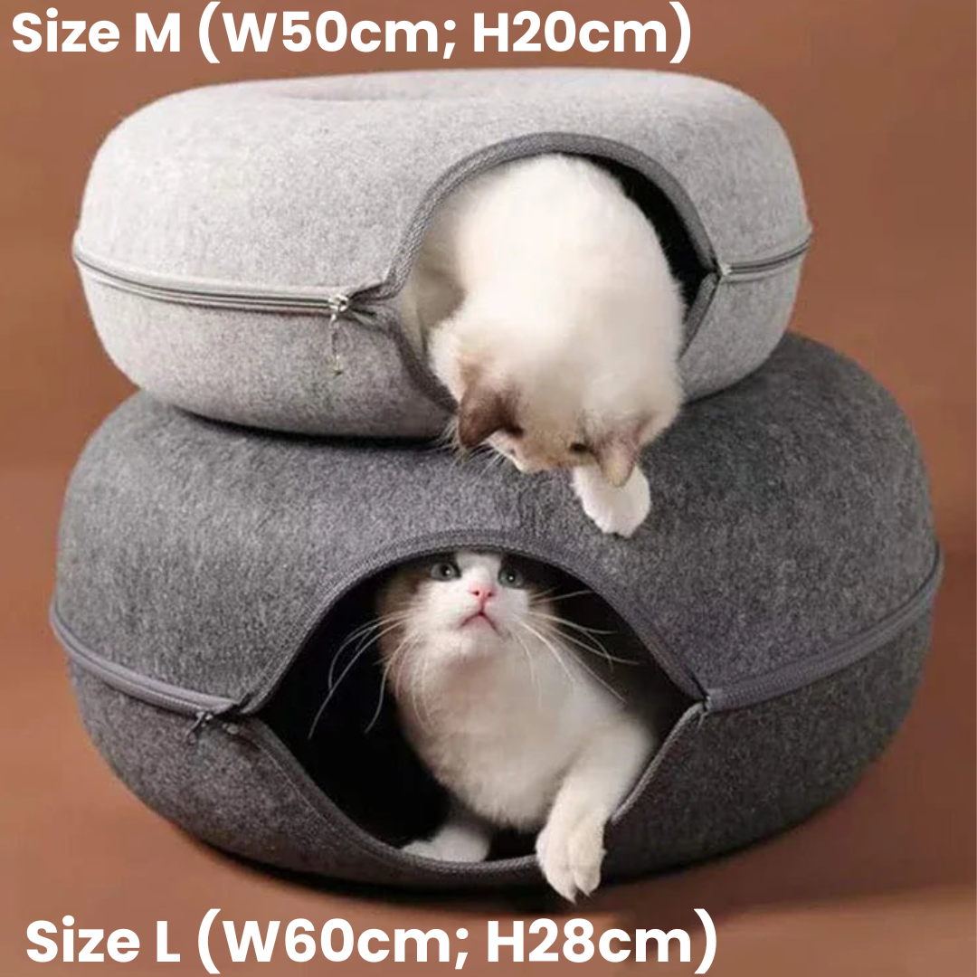 NunaPets® Cat Tunnel Bed