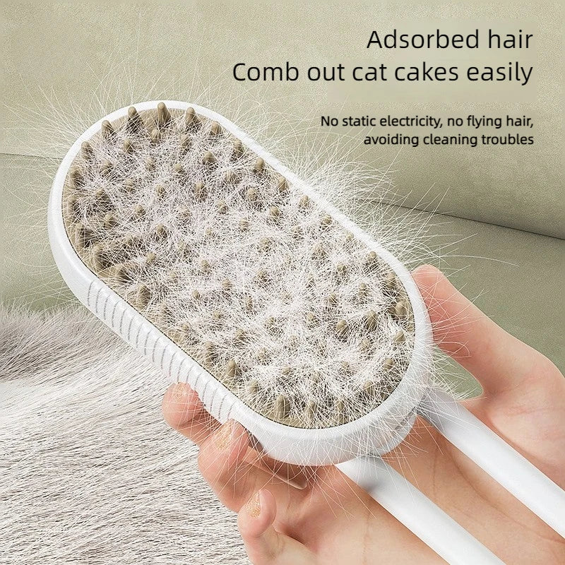 NunaPets® Steamy Cat Brush