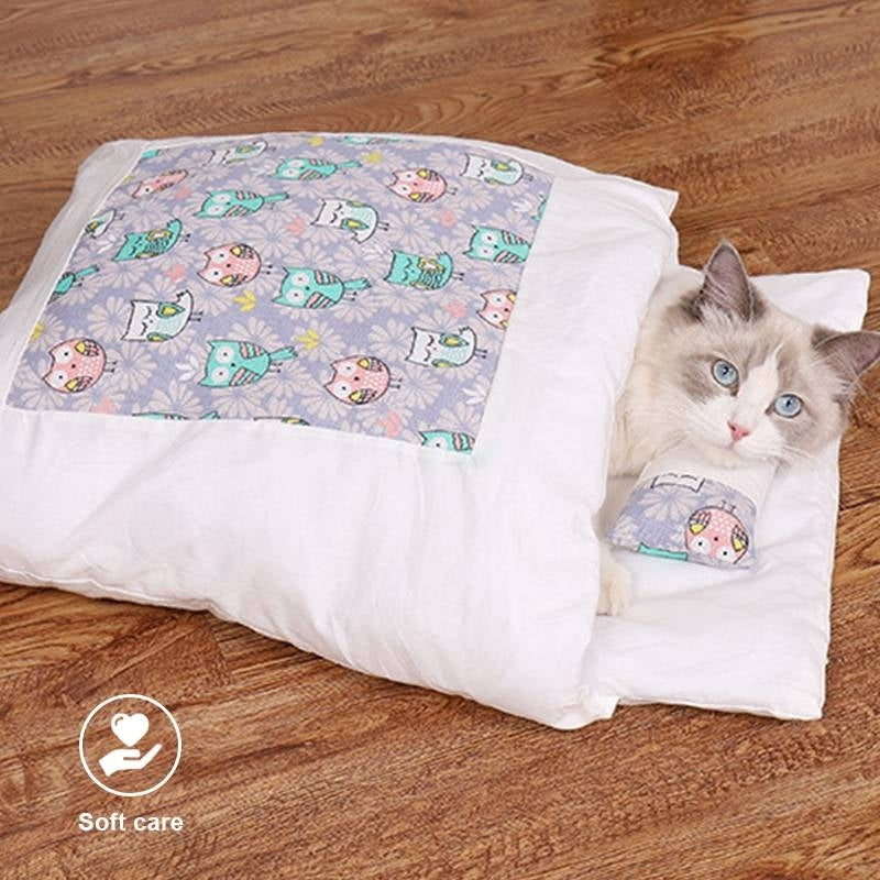 NunaPets® Comfy Calming Cat Bed