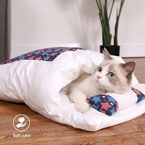 NunaPets® Comfy Calming Cat Bed