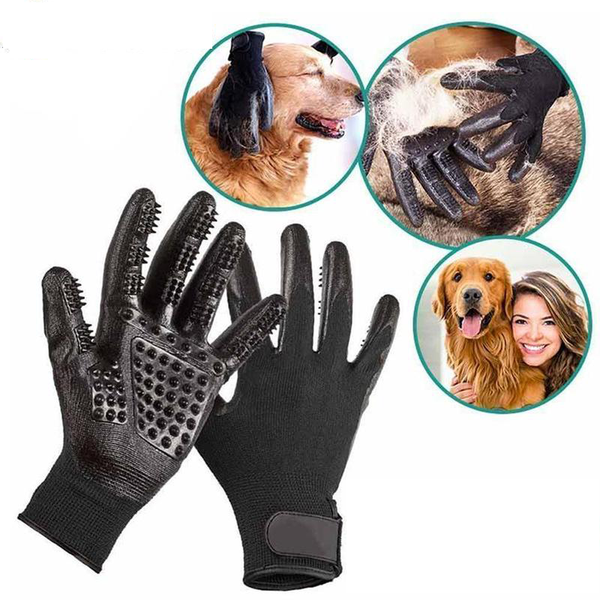 Pet ninja grooming gloves online