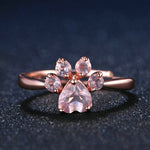 CatPaw™ Cute Crystal Ring